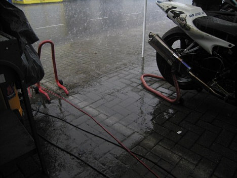 Regn, regn og atter regn!